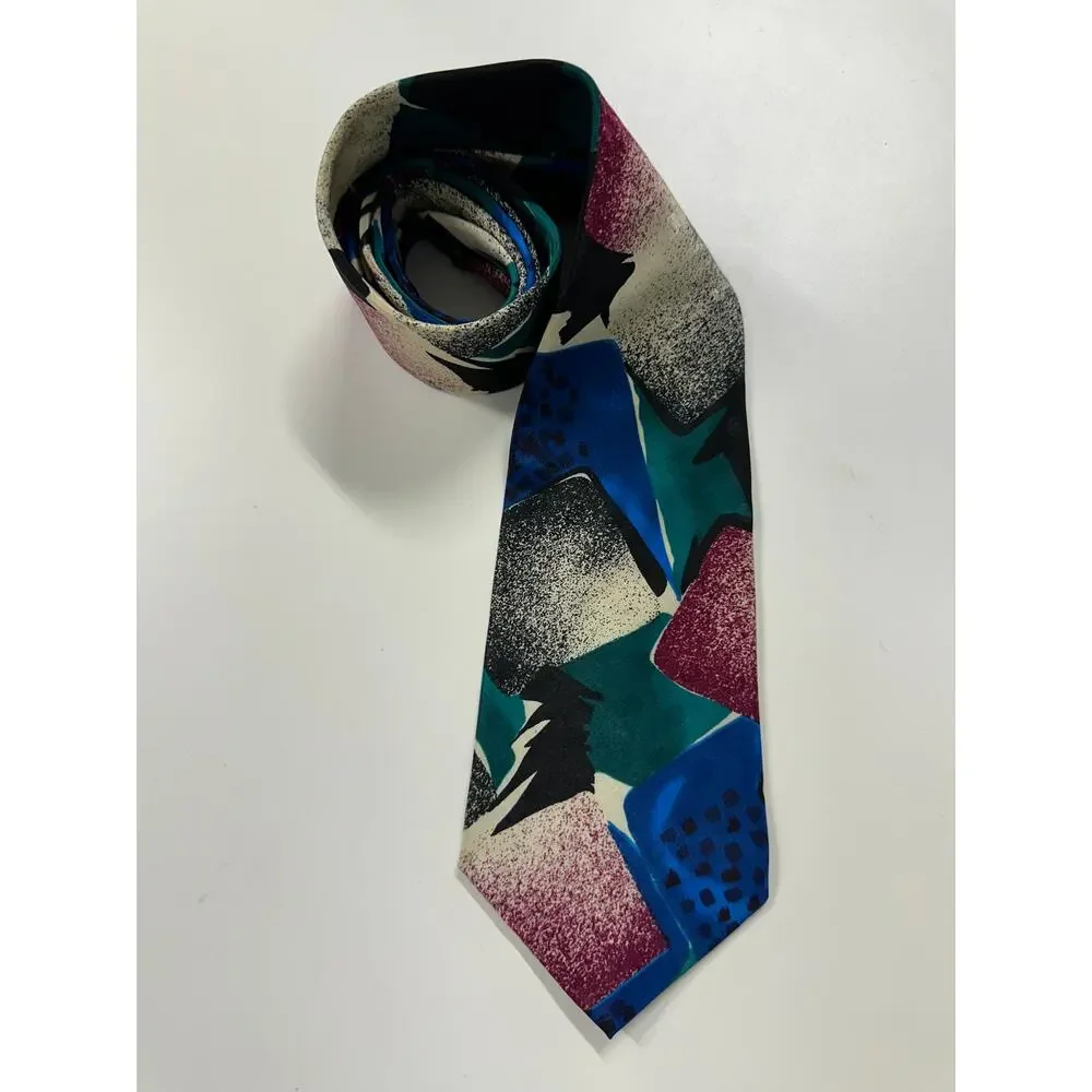 Bugle Boy USA Vintage Mens Neck Tie 100% Polyester